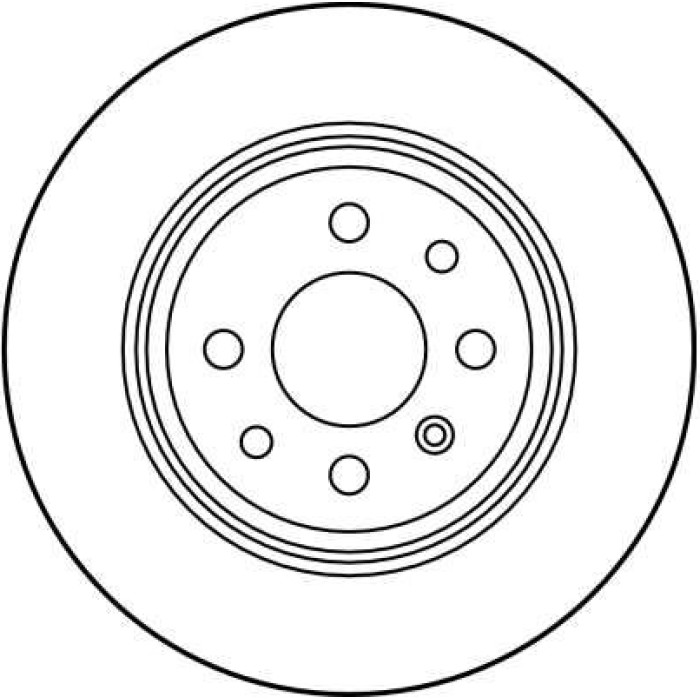 TRW Bremsscheibe DF2772 TRW Bremsscheibe DF2772