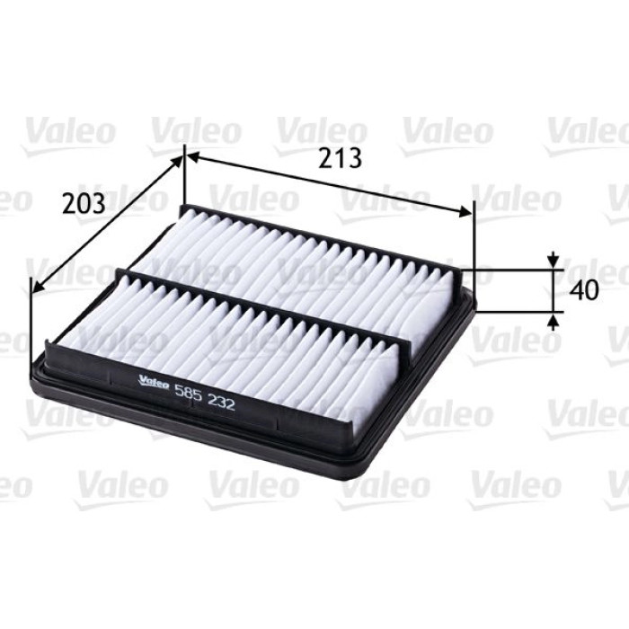 Valeo Luftfilter 585232 Valeo Luftfilter 585232