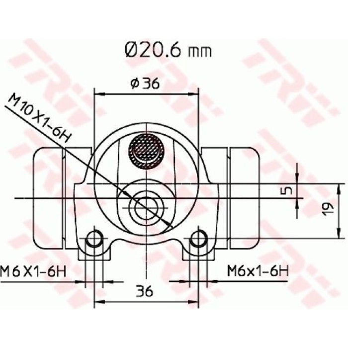 TRW Radbremszylinder BWF135 TRW Radbremszylinder BWF135