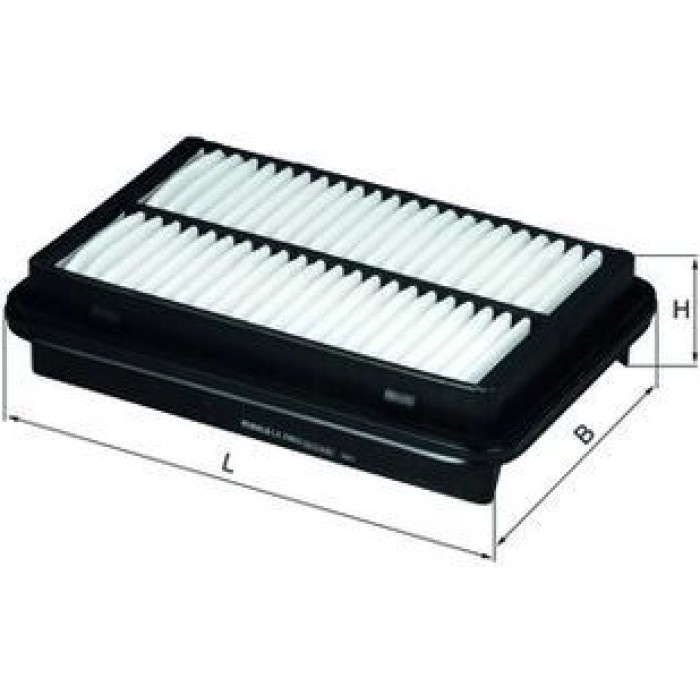 MAHLE Luftfilter LX 2863 MAHLE Luftfilter LX 2863