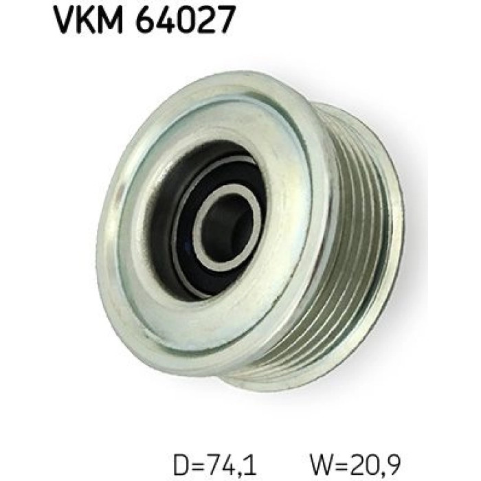 SKF Keilrippenriemen-Spannrolle VKM 64027 SKF Keilrippenriemen-Spannrolle VKM 64027