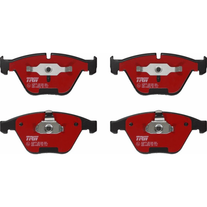 TRW Bremsbelagsatz BMW 1/3/5/6/7 01-13 Dtec Cotec GDB1498DTE TRW Bremsbelagsatz BMW 1/3/5/6/7 01-13 Dtec Cotec GDB1498DTE