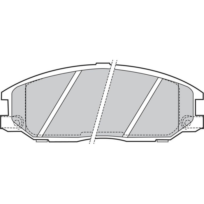 Valeo Bremsbelagsatz 598759 Valeo Bremsbelagsatz 598759