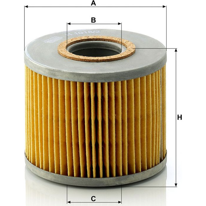 MANN-FILTER Ölfilter H 1018/2 N MANN-FILTER Ölfilter H 1018/2 N