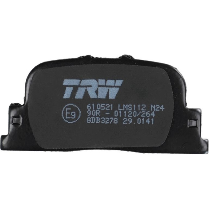 TRW Bremsbeläge Hinterachse GDB3278 TRW Bremsbeläge Hinterachse GDB3278