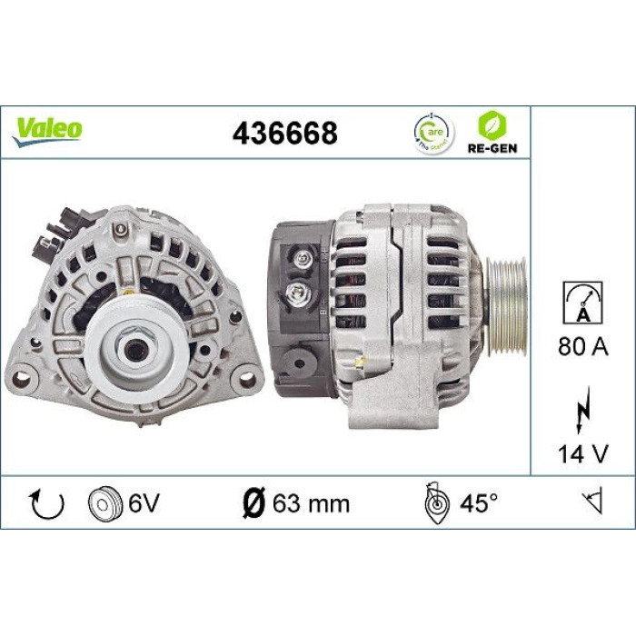 Valeo Lichtmaschine 436668