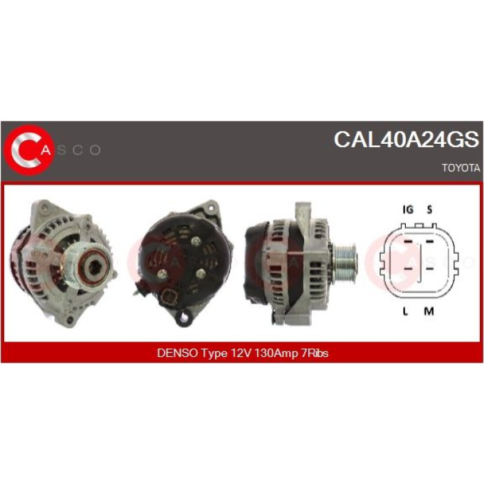 CASCO Generator CAL40A24GS CASCO Generator CAL40A24GS