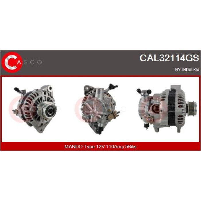 CASCO Generator CAL32114GS CASCO Generator CAL32114GS
