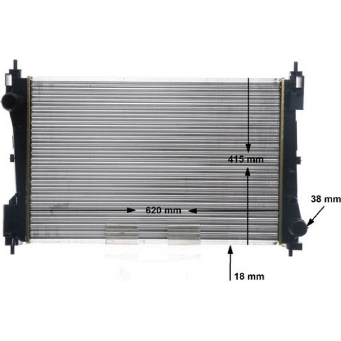 MAHLE Kühler, Motorkühlung CR 1794 000S MAHLE Kühler, Motorkühlung CR 1794 000S