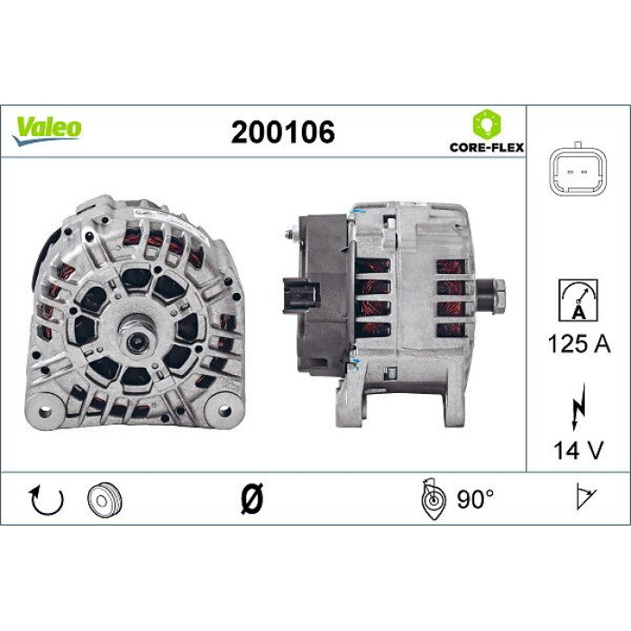 Valeo Lichtmaschine 200106