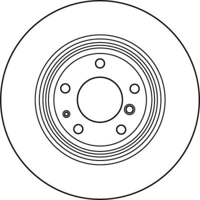 TRW Bremsscheibe Hinterachse DF4891 TRW Bremsscheibe Hinterachse DF4891