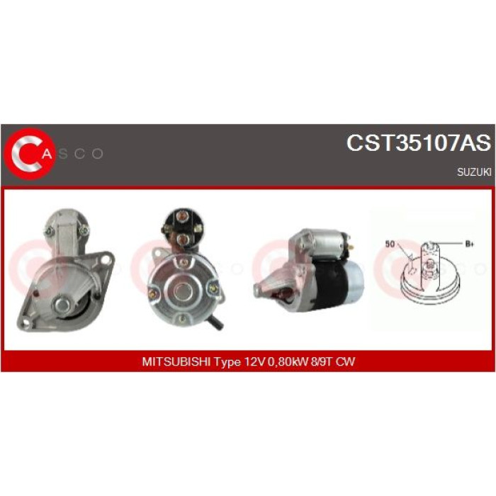CASCO Anlasser CST35107AS CASCO Anlasser CST35107AS
