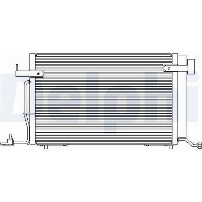 Delphi Klimakondensator TSP0225176 Delphi Klimakondensator TSP0225176