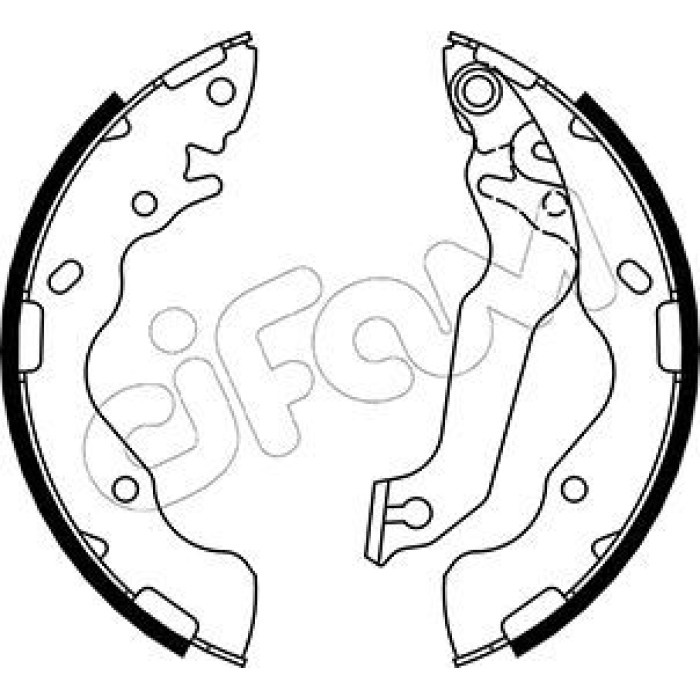 CIFAM Bremsbackensatz 153-504 CIFAM Bremsbackensatz 153-504