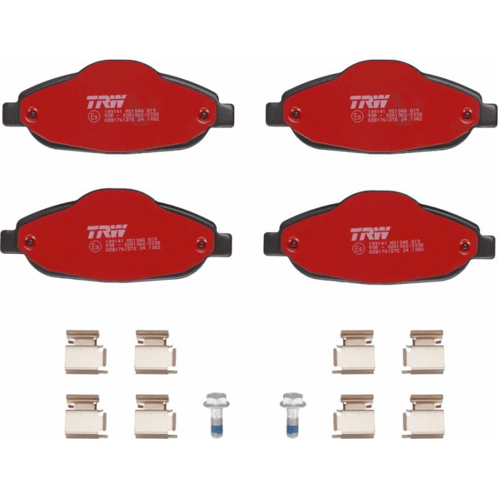 TRW Bremsbelagsatz Peugeot 308/3008 1 2-2 0 07- Dtec Cotec GDB1761DTE TRW Bremsbelagsatz Peugeot 308/3008 1 2-2 0 07- Dtec Cotec GDB1761DTE