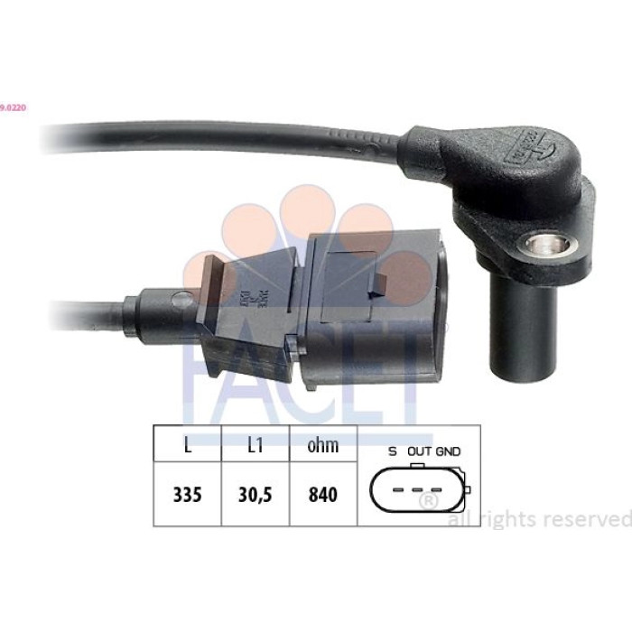 Drehzahlsensor 9.0220