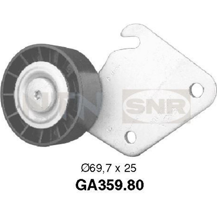 SNR Umlenk-/Führungsrolle, Keilrippenriemen GA359.80 SNR Umlenk-/Führungsrolle, Keilrippenriemen GA359.80