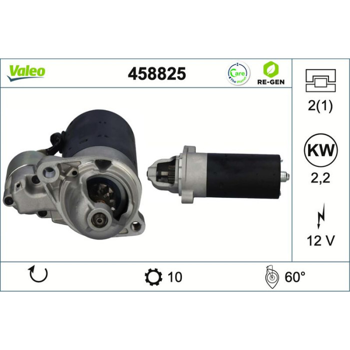 Valeo Anlasser 458825