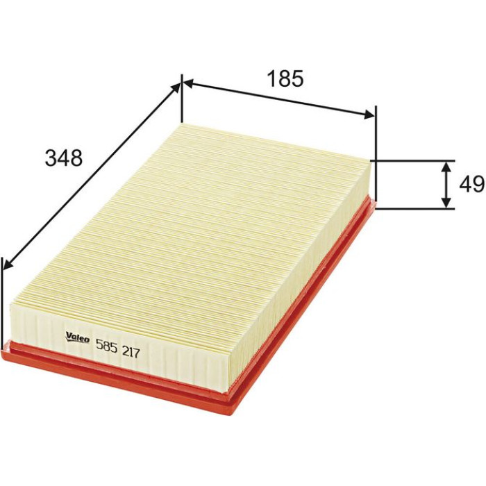 Valeo Luftfilter 585217