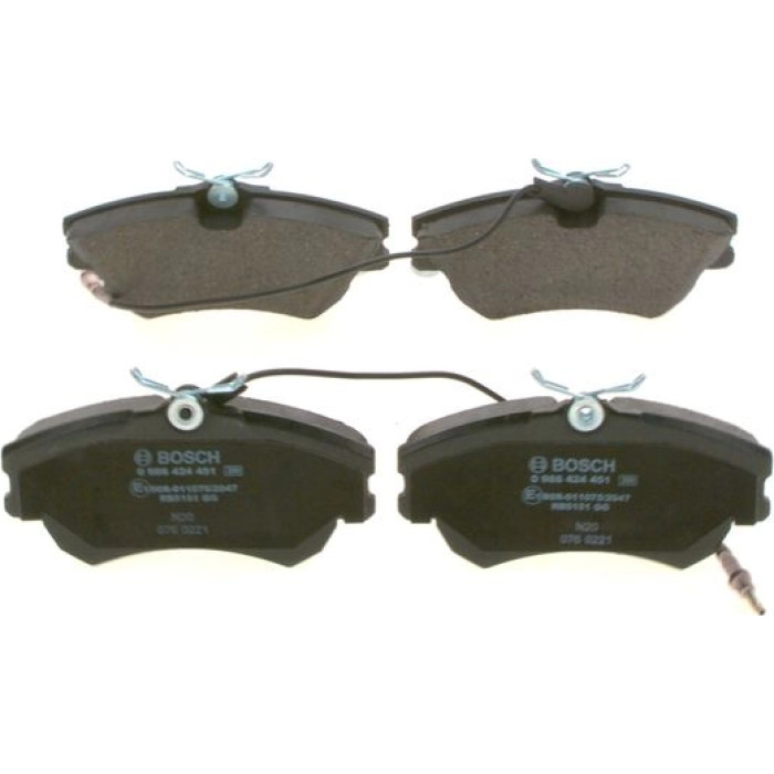Bosch Bremsbelagsatz 0 986 424 451 Bosch Bremsbelagsatz 0 986 424 451