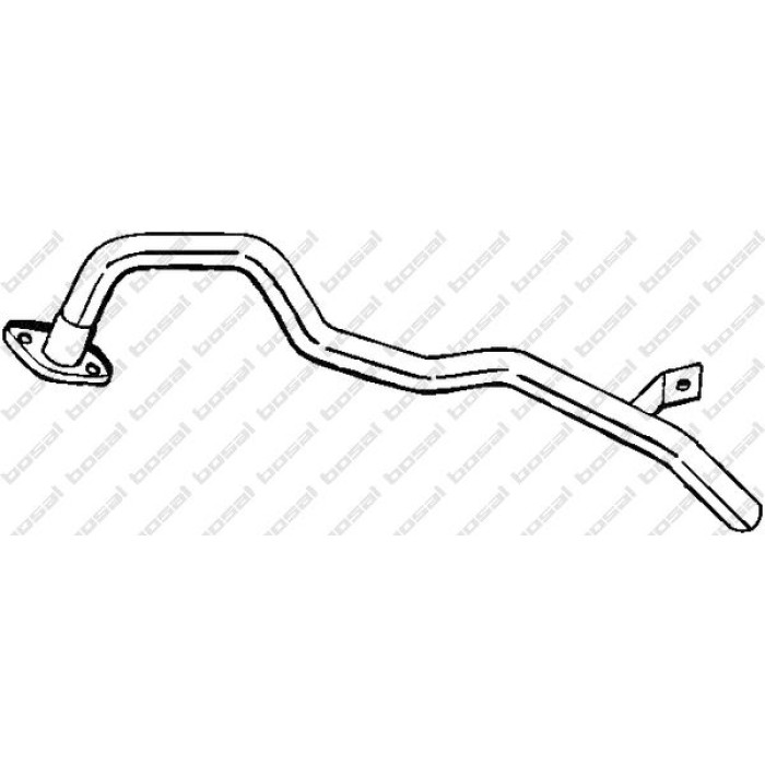 Bosal Abgasrohr 439-109 Bosal Abgasrohr 439-109