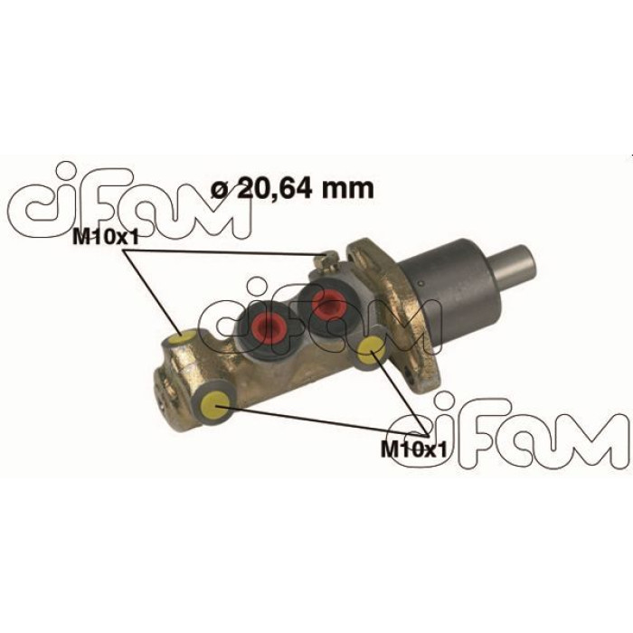 CIFAM Hauptbremszylinder 202-087 CIFAM Hauptbremszylinder 202-087