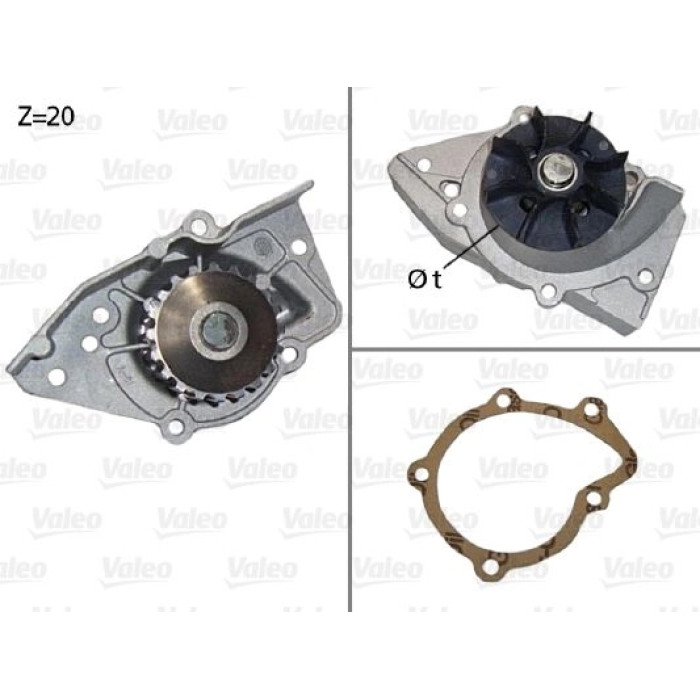 Valeo Wasserpumpe 506574 Valeo Wasserpumpe 506574