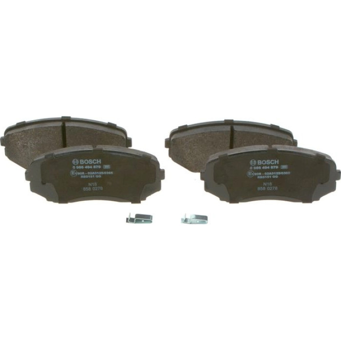 0 986 494 879 Bosch Bremsbelagsatz Vorderachse 0 986 494 879 0 986 494 879 Bosch Bremsbelagsatz Vorderachse 0 986 494 879