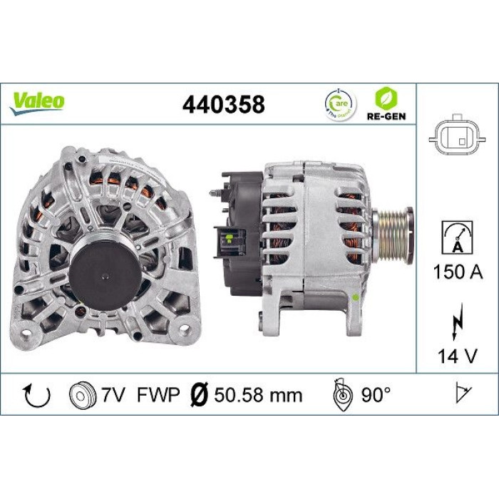 Valeo Lichtmaschine 440358