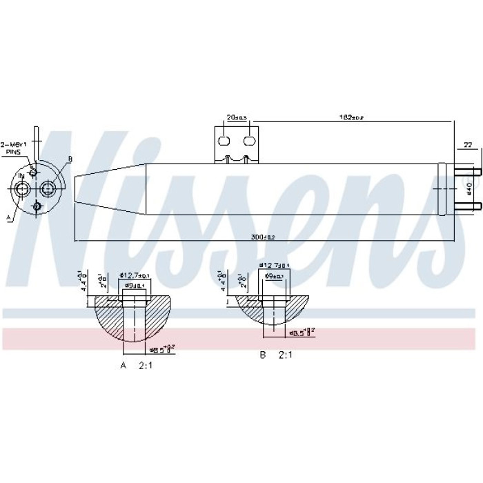 Nissens Klimaanlagentrockner PKW 95484