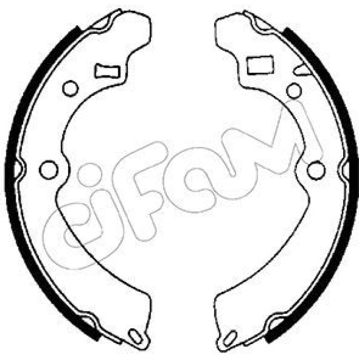 CIFAM Bremsbackensatz 153-393 CIFAM Bremsbackensatz 153-393