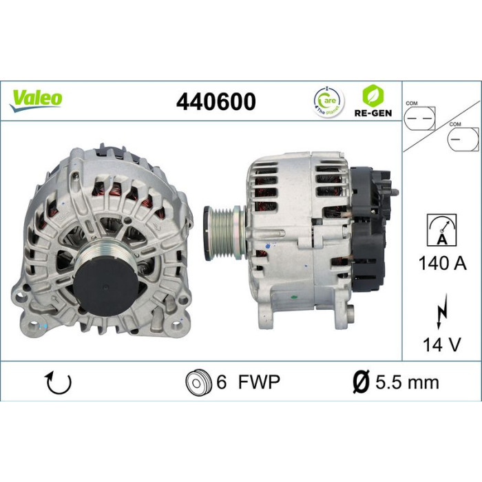 Valeo Lichtmaschine 440600