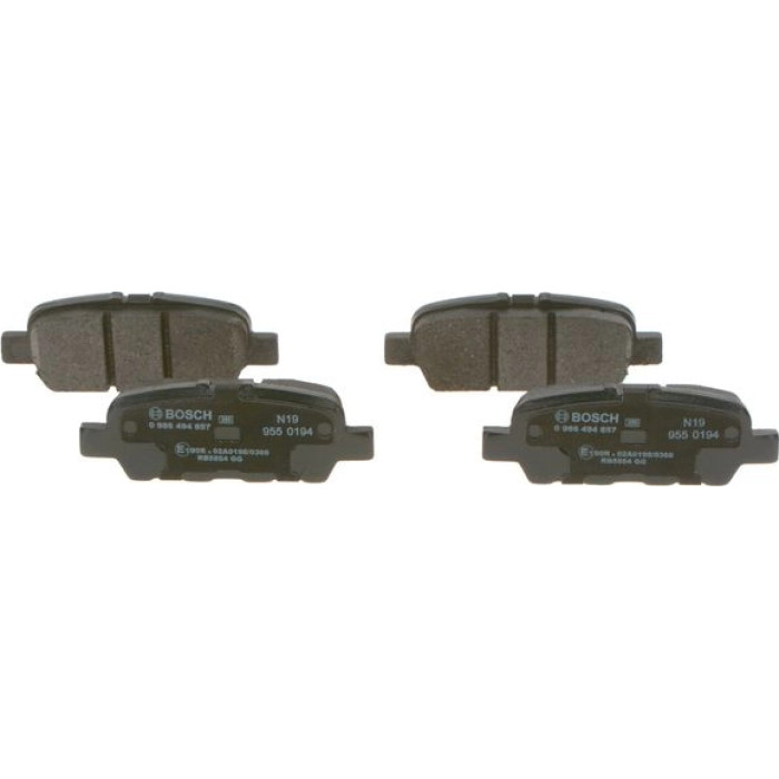0 986 494 857 Bosch Bremsbelagsatz Hinterachse 0 986 494 857 0 986 494 857 Bosch Bremsbelagsatz Hinterachse 0 986 494 857