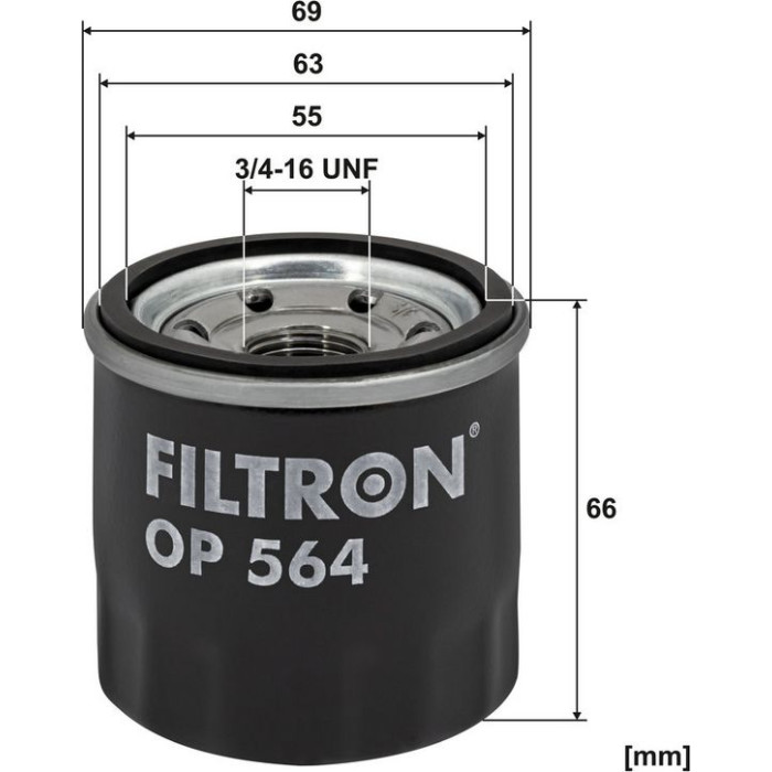 OP 564 Filtron Ölfilter OP 564 OP 564 Filtron Ölfilter OP 564