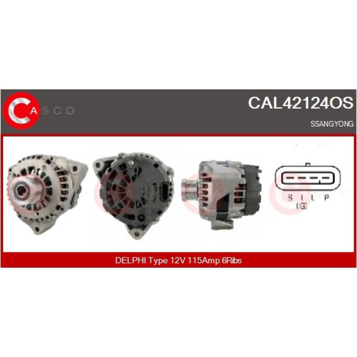 CASCO Generator CAL42124OS CASCO Generator CAL42124OS