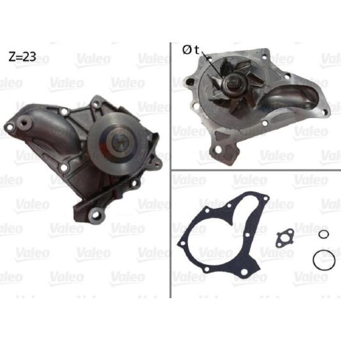 Valeo Wasserpumpe / Kühlmittelpumpe 506624 Valeo Wasserpumpe / Kühlmittelpumpe 506624