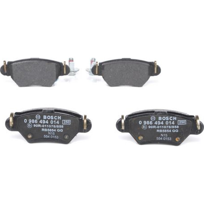 Bosch Bremsbelagsatz 0 986 494 014 Bosch Bremsbelagsatz 0 986 494 014