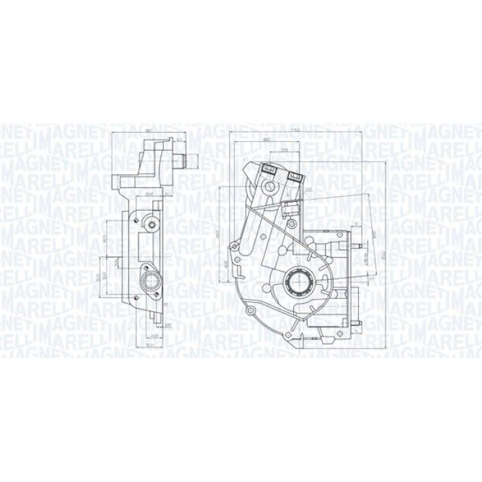 Magneti Marelli Ölpumpe 351516000098 Magneti Marelli Ölpumpe 351516000098