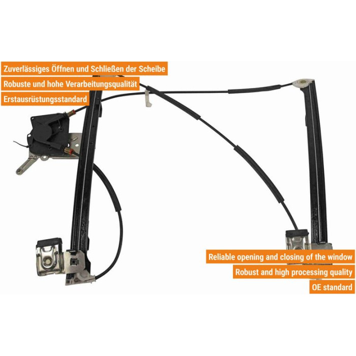 VAICO V10-2337 Fensterheber vorne links, elektrisch, ohne Motor VAICO V10-2337 Fensterheber vorne links, elektrisch, ohne Motor