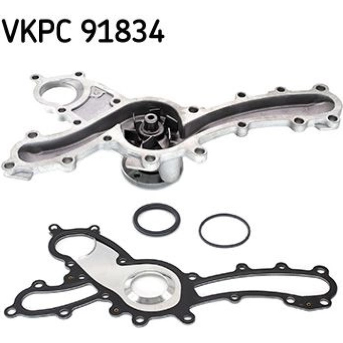 SKF Wasserpumpe / Kühlmittelpumpe VKPC 91834 SKF Wasserpumpe / Kühlmittelpumpe VKPC 91834