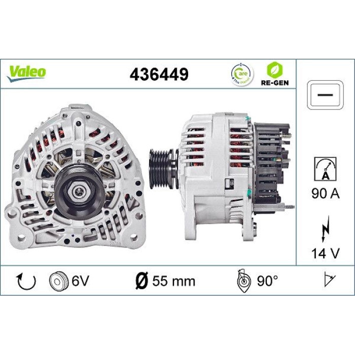 Valeo Lichtmaschine 436449 Valeo Lichtmaschine 436449