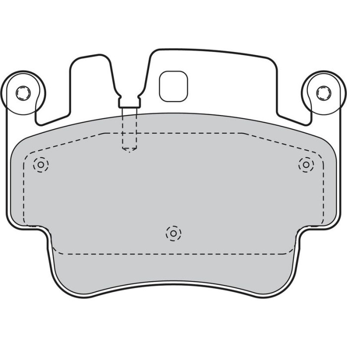 Valeo Bremsbelagsatz 598767 Valeo Bremsbelagsatz 598767