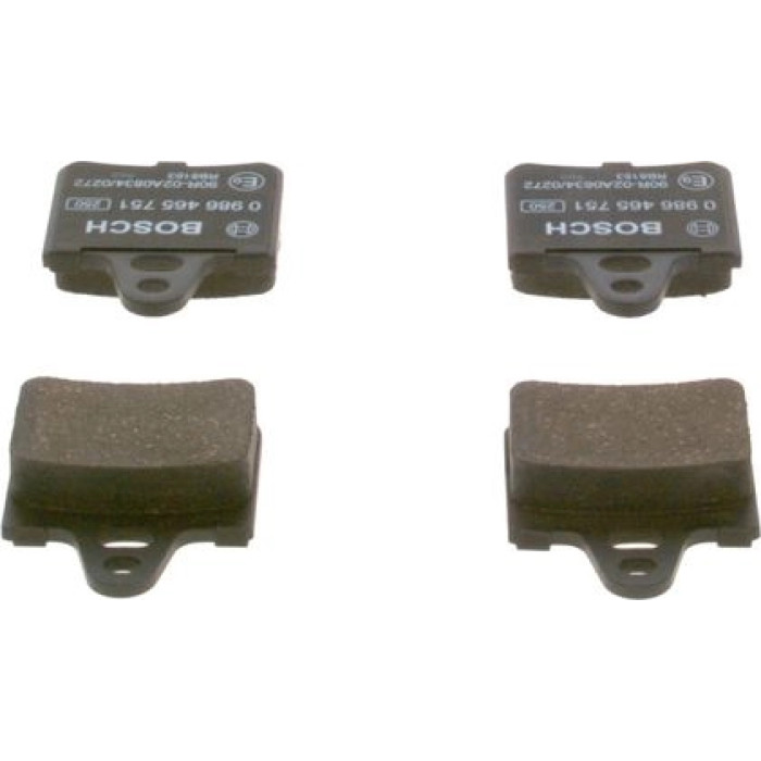 Bosch Bremsbelagsatz 0 986 465 751 Bosch Bremsbelagsatz 0 986 465 751