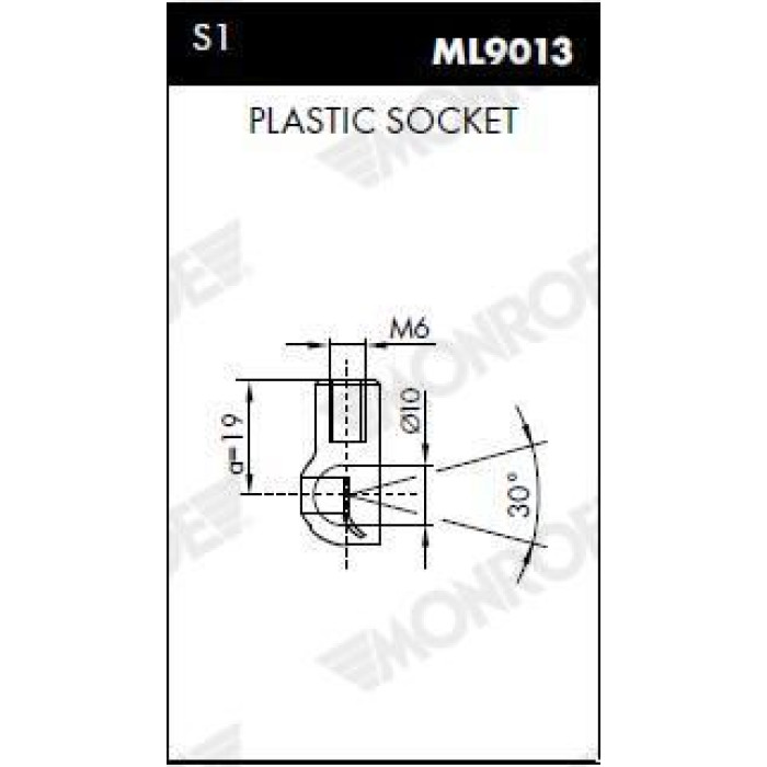 Monroe Kofferraum-Gasfeder ML5694 Monroe Kofferraum-Gasfeder ML5694