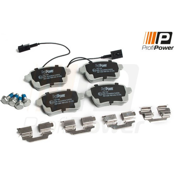 Profipower Bremsbelagsatz 1B2184 Profipower Bremsbelagsatz 1B2184