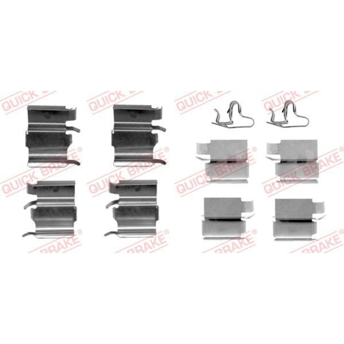 Quick Brake Zubehörsatz für Scheibenbremsbeläge 109-1240 Quick Brake Zubehörsatz für Scheibenbremsbeläge 109-1240