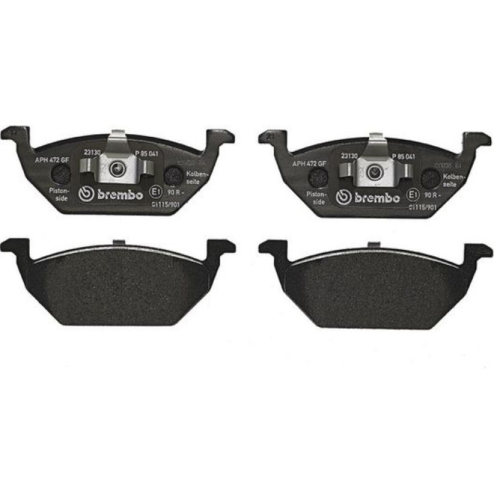 P 85 041X Brembo Xtra Bremsbelagsatz Vorderachse – P 85 041X – 146 x 55 x 20 mm – Bremssystem Teves – OE Nummer 180698151A P 85 041X Brembo Xtra Bremsbelagsatz Vorderachse – P 85 041X – 146 x 55 x 20 mm – Bremssystem Teves – OE Nummer 180698151A