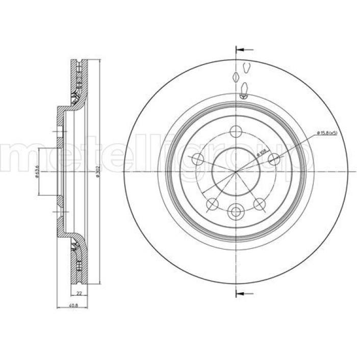 Cifam Bremsscheibe 800-993C