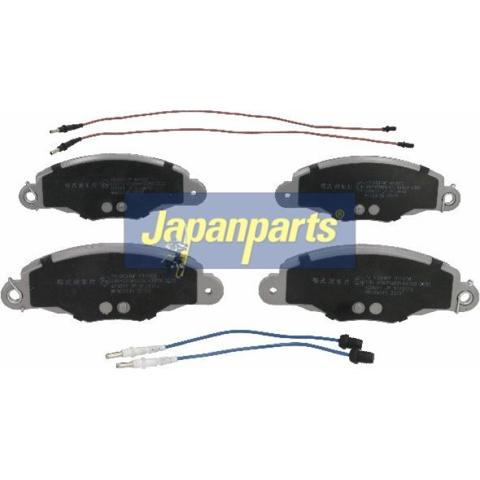 Japanparts Bremsbeläge PA-0631AF Japanparts Bremsbeläge PA-0631AF