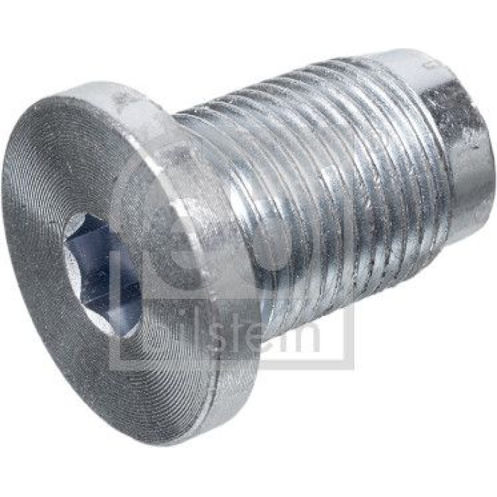 febi bilstein 37940 Ölablassschraube ohne Dichtring M18 x 1,5 – Gesamtlänge 31 mm, Länge unter Kopf 26 mm, Gewindelänge 23 mm, Innensechskant, SW 8 mm, Stahl, Außendurchmesser 26 mm, OE 46476967 / 60812431 febi bilstein 37940 Ölablassschraube ohne Dichtring M18 x 1,5 – Gesamtlänge 31 mm, Länge unter Kopf 26 mm, Gewindelänge 23 mm, Innensechskant, SW 8 mm, Stahl, Außendurchmesser 26 mm, OE 46476967 / 60812431